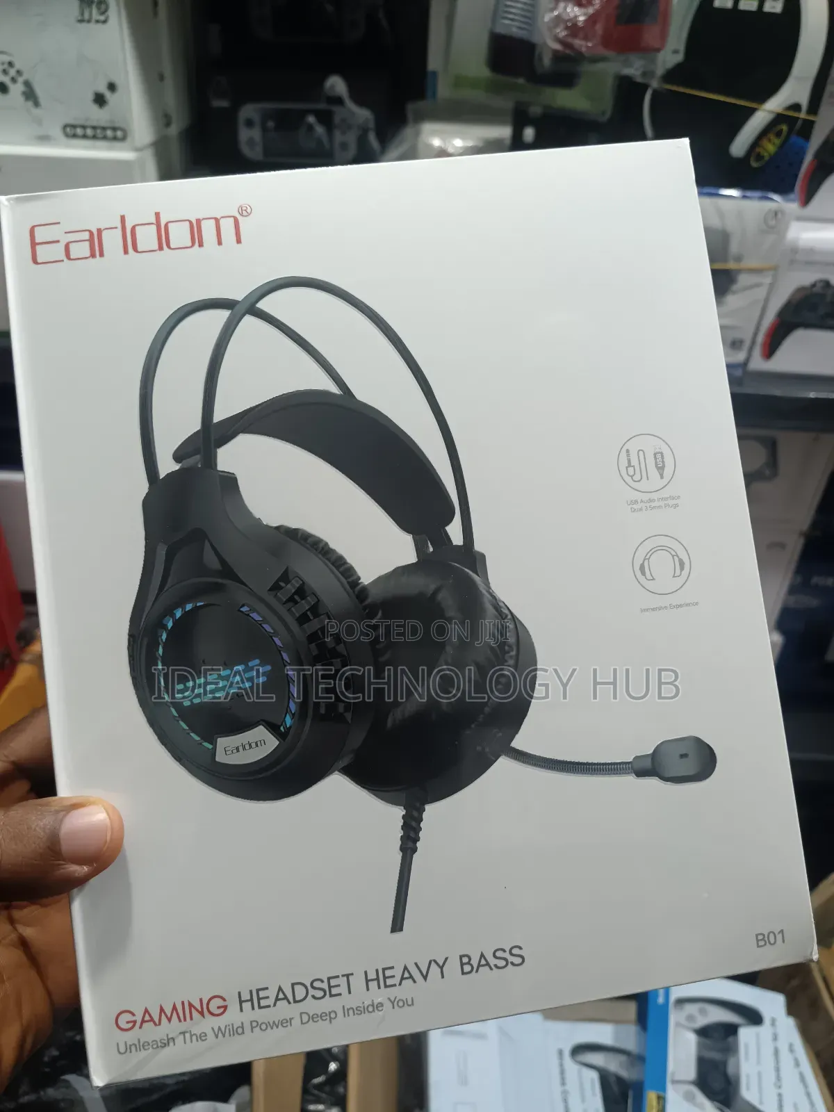 Earldom Gaming Headset Heavy Bass B01