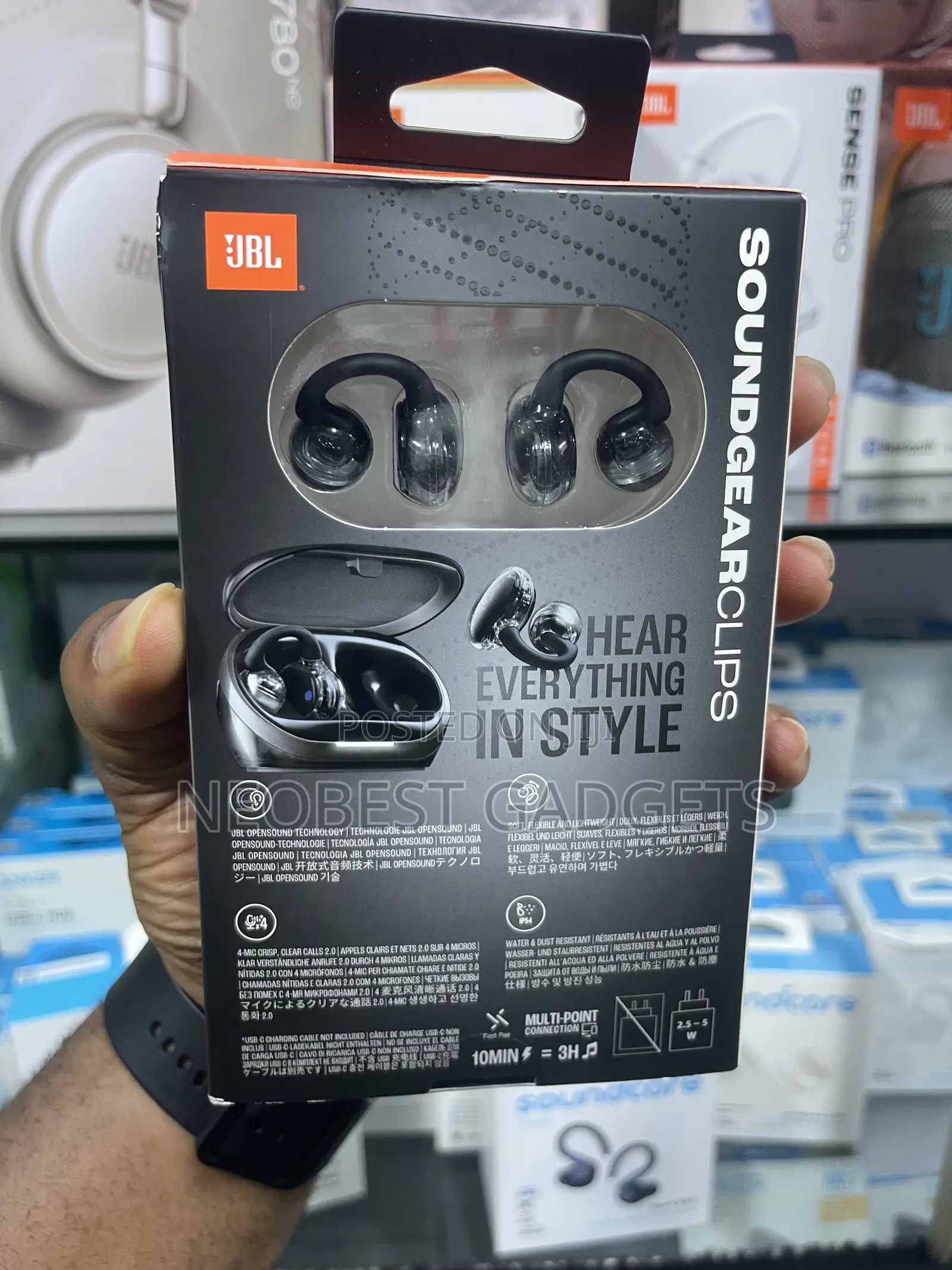 JBL Soundgear Clips