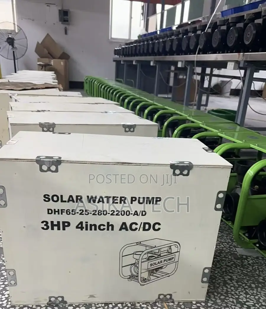 Ac/Dc Solar Water Pump 3hp / 4inch