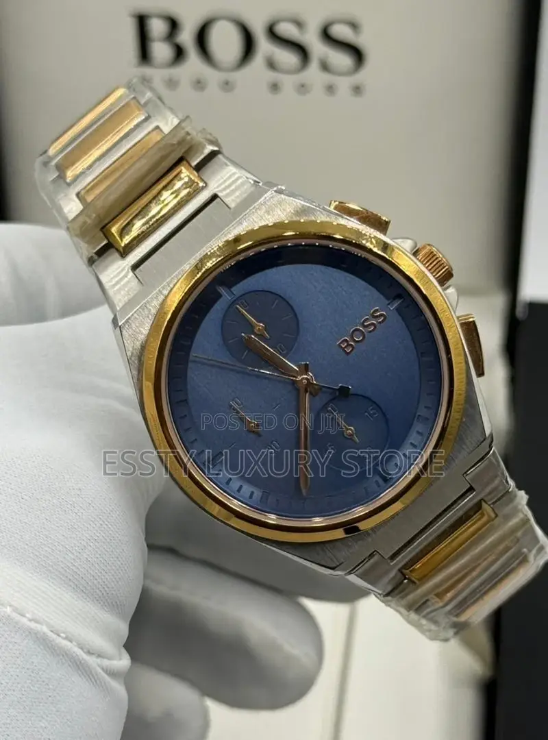 Boss Quality Luxury Men Chain Wristwatch