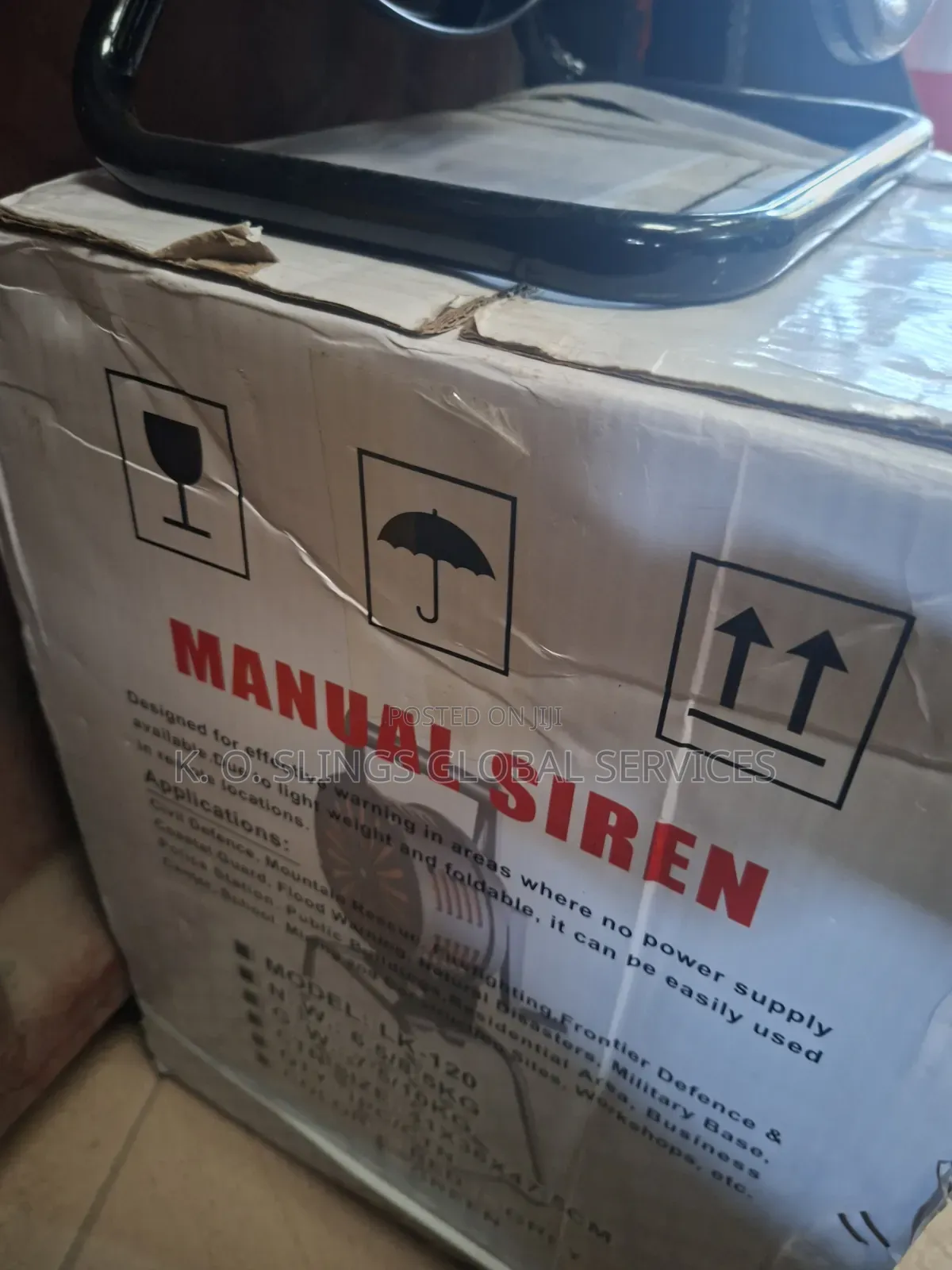 Hand Manual Alarm Siren