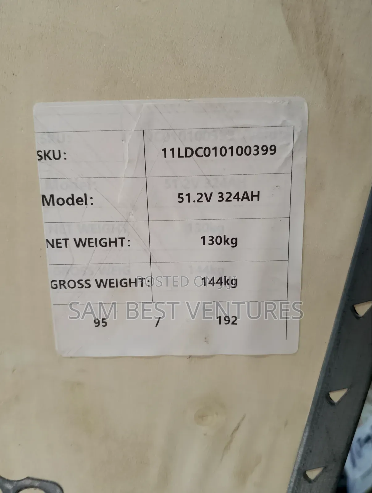 17kwh 48v Eco Worthy Solar Lithium Battery