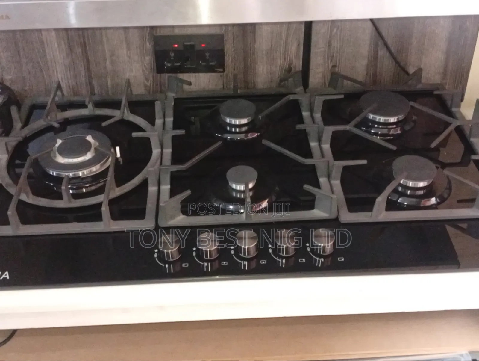 Phima Inbuilt 5 Burner Gas Cooker 60x90cm