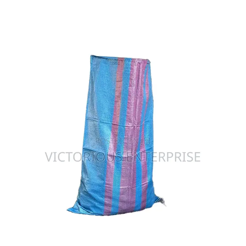 Heavy Duty Poly Sack Bags for Rice, Garri Industrial Packaging