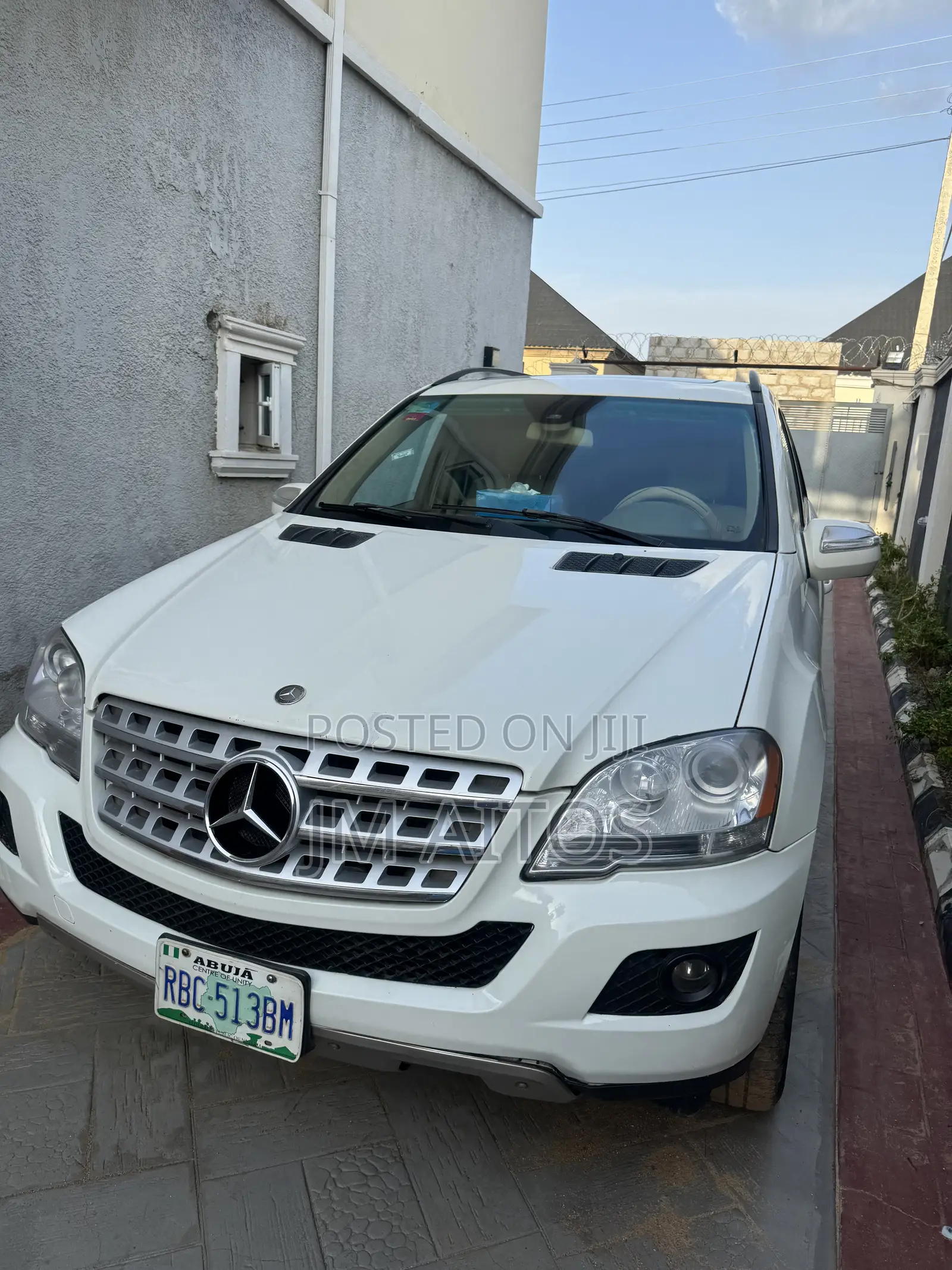 Mercedes-Benz M Class ML350 AWD 4MATIC 2009 White