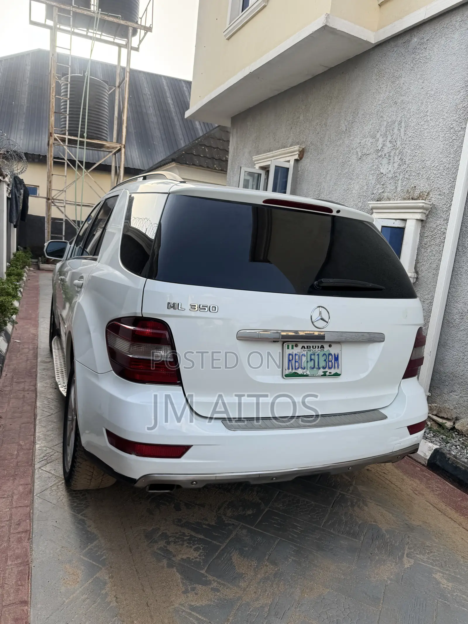 Mercedes-Benz M Class ML350 AWD 4MATIC 2009 White