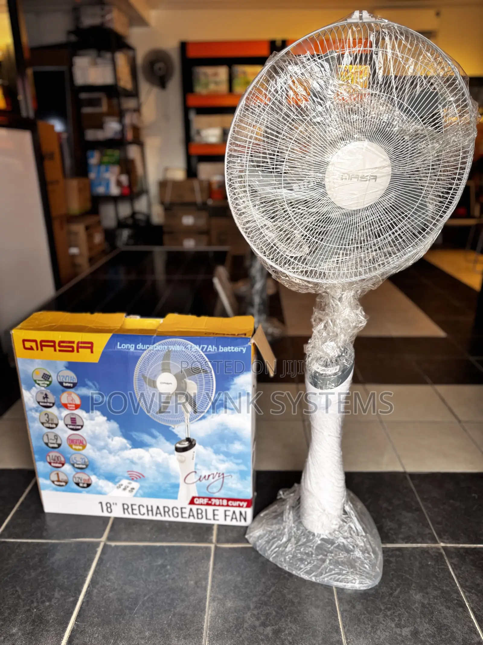 Qasa Fan 16 Inches