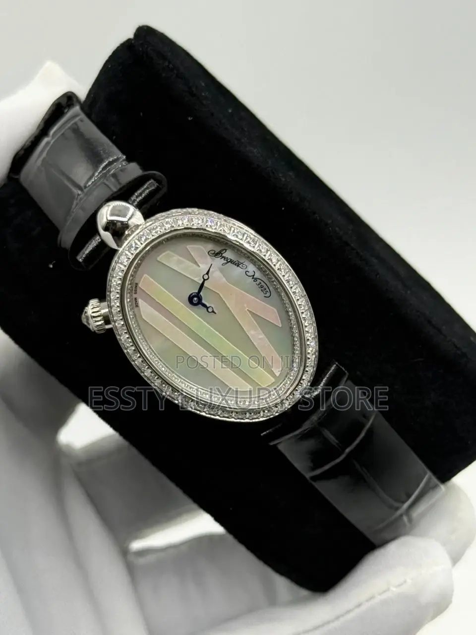 Breguet Quality Luxury Female Genuine Leather Wristwatch