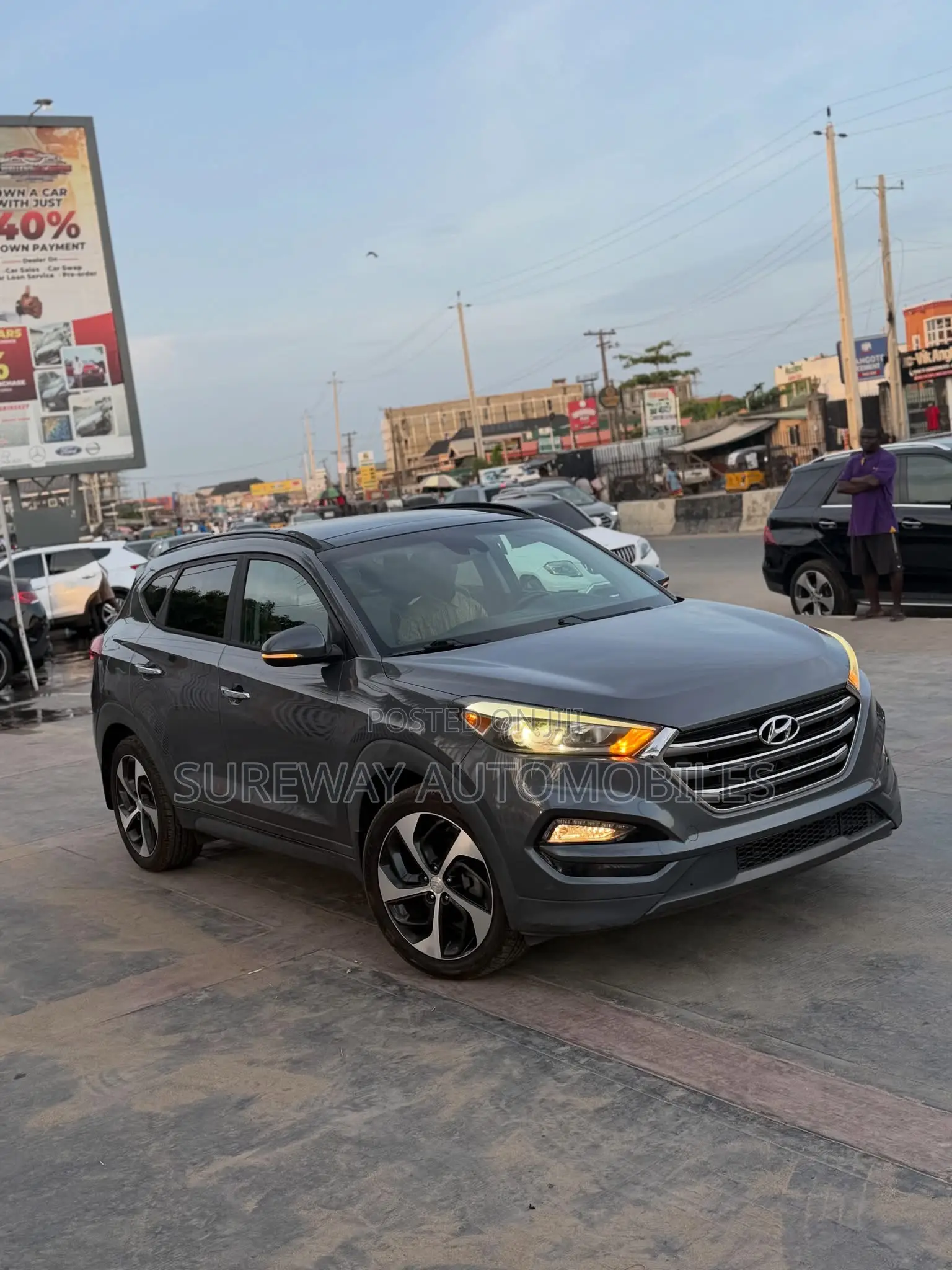 Hyundai Tucson Limited FWD 2016 Gray