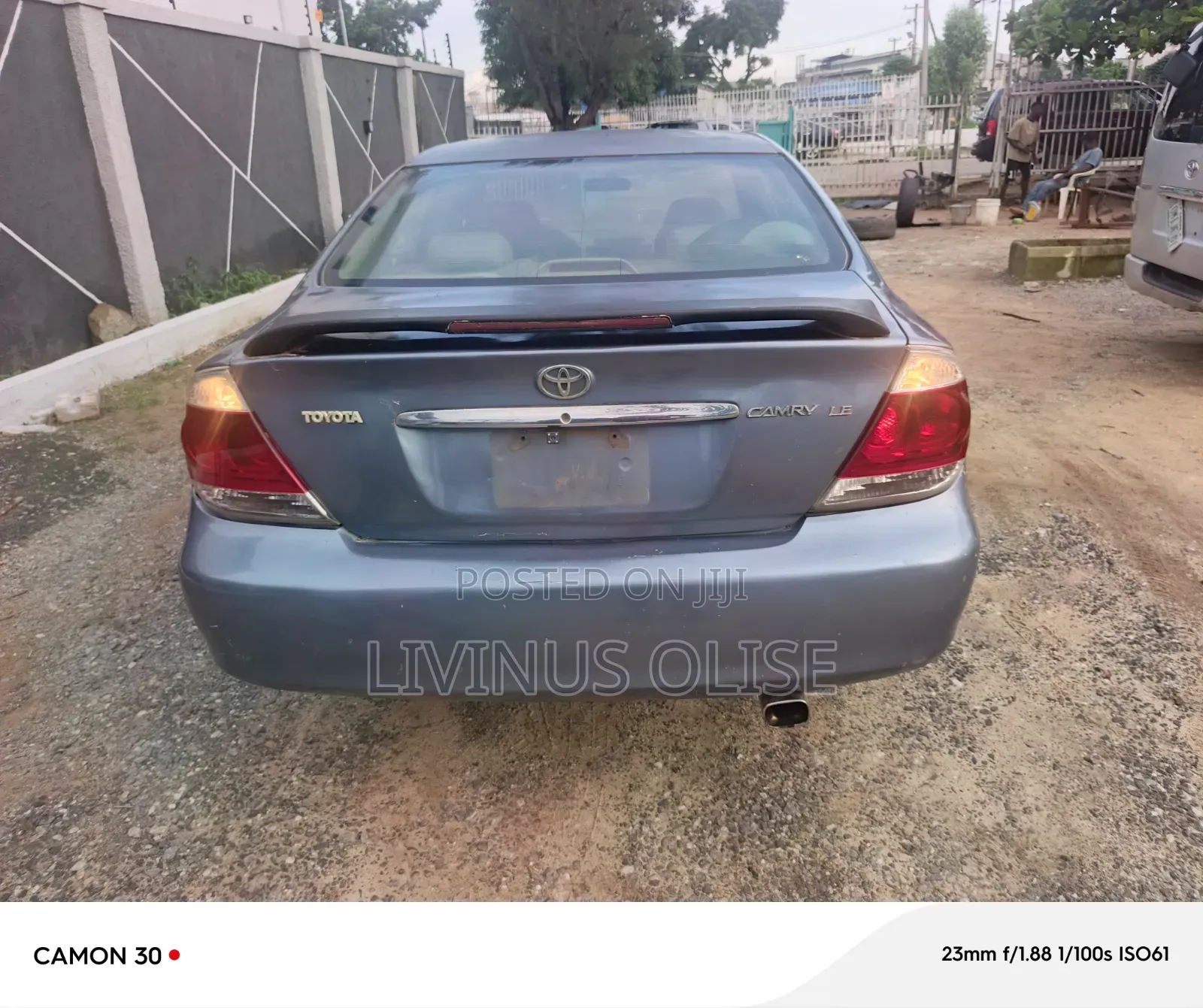 Toyota Camry 2004 Blue