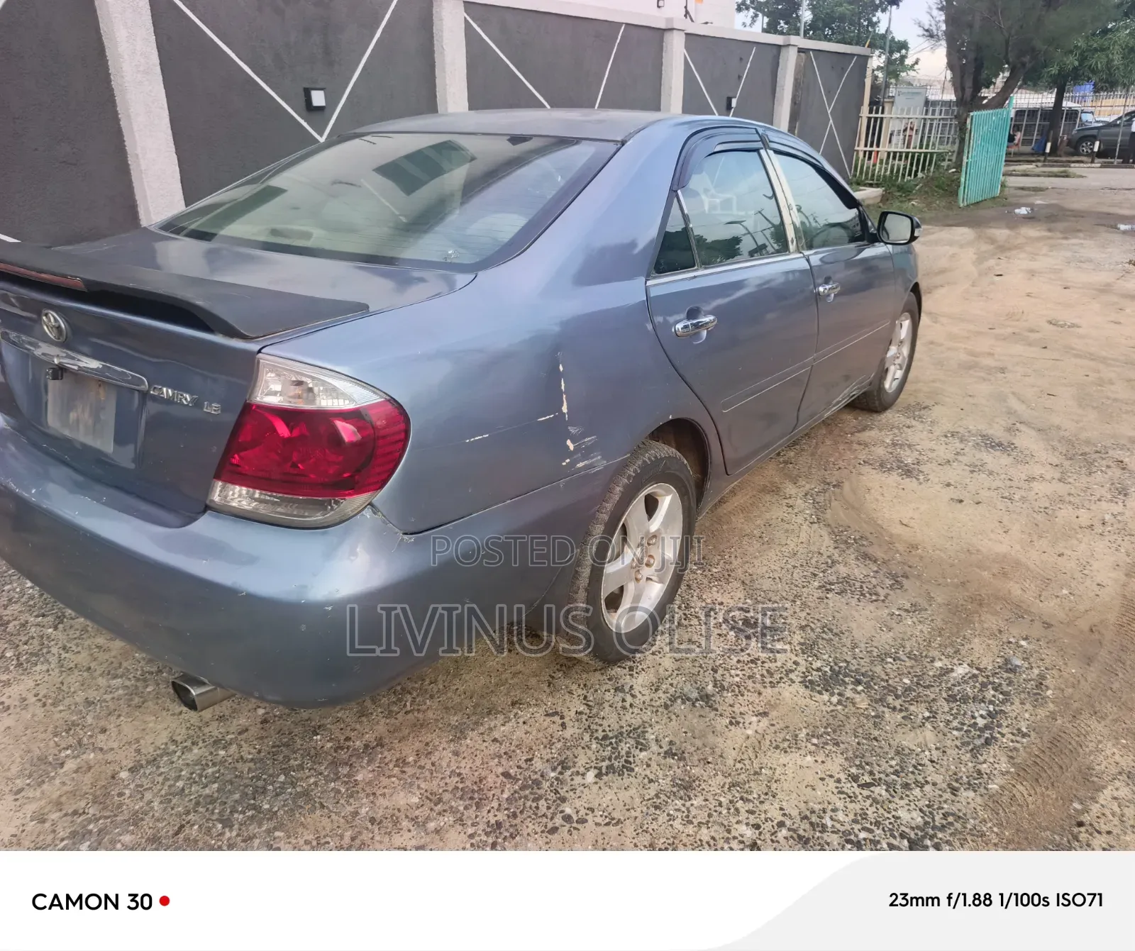Toyota Camry 2004 Blue