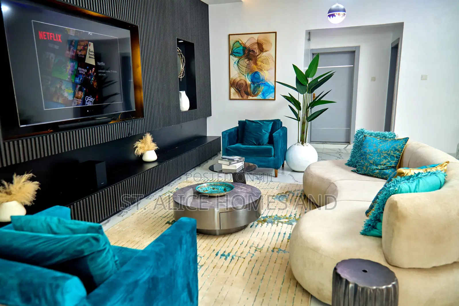M &T Newly Furnished Luxurious 4 Bedroom Apartment In Orchid Lekki