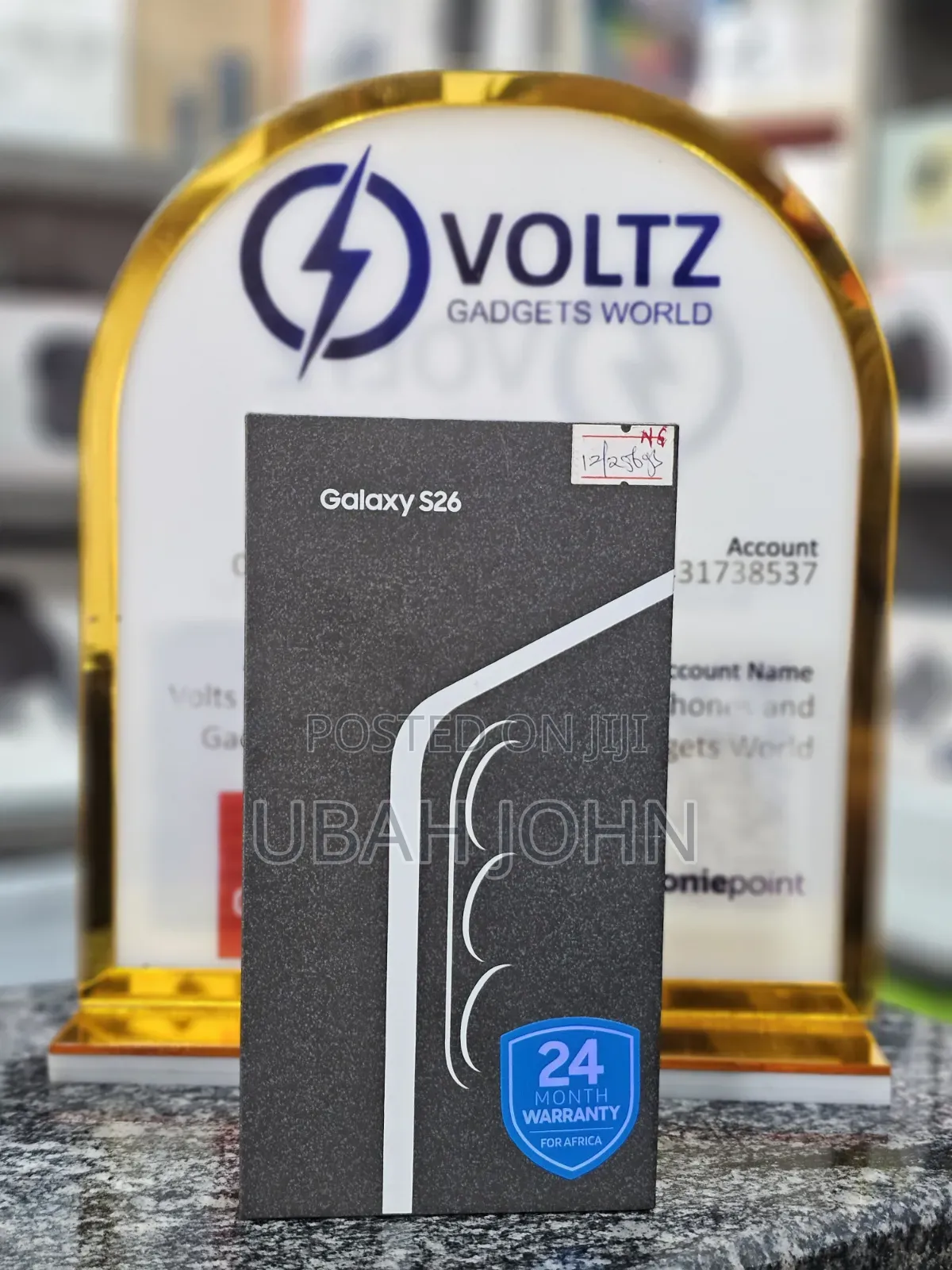 New Samsung Galaxy s26 256 GB Black