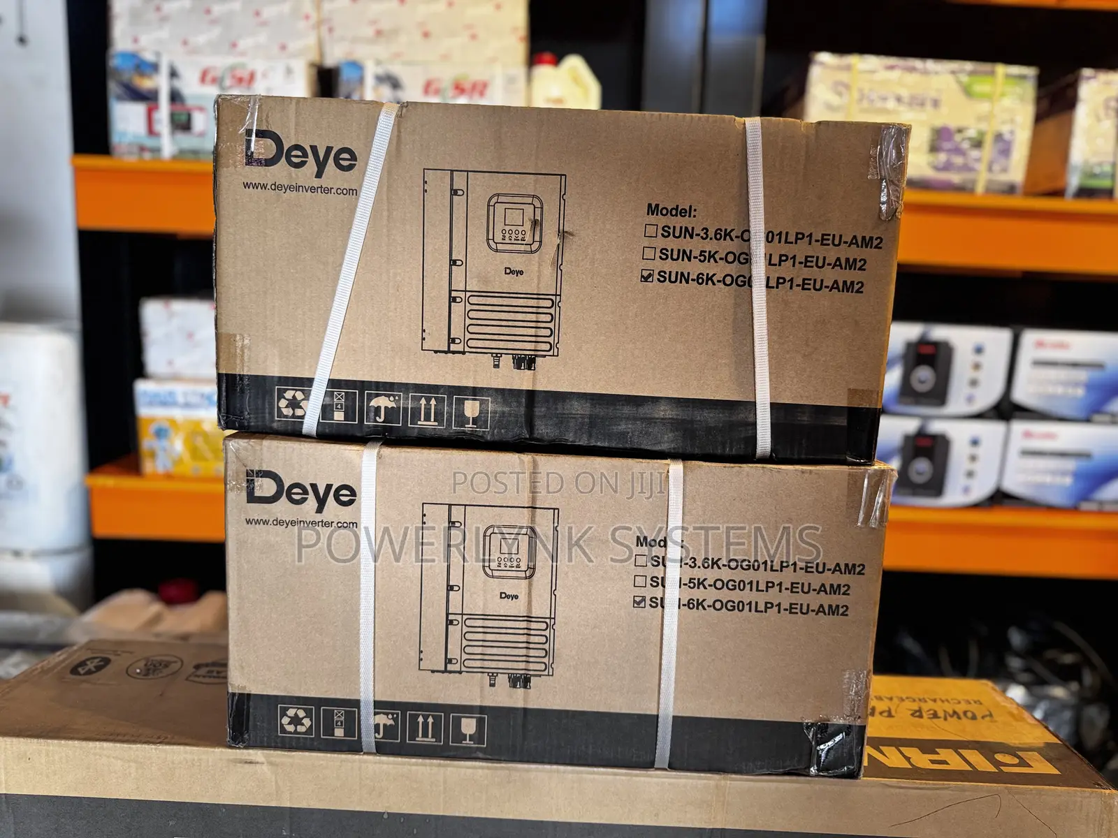 Deye 6kva Inverter Hybrid 48v Dual MPPT Inbuilt