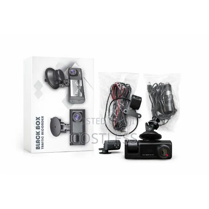 Black Box Traffic Recorder, a Dual-Lens Dash Camera