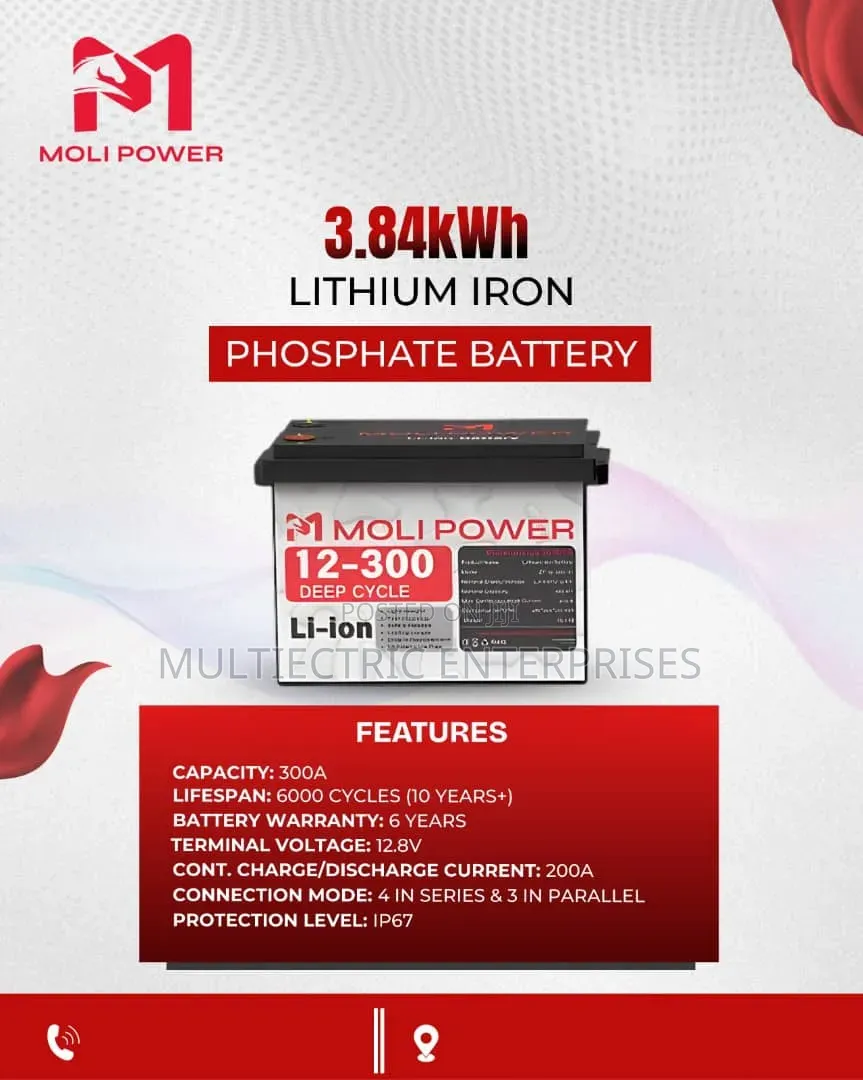 3.7kkwh Lithium Battery 12.8