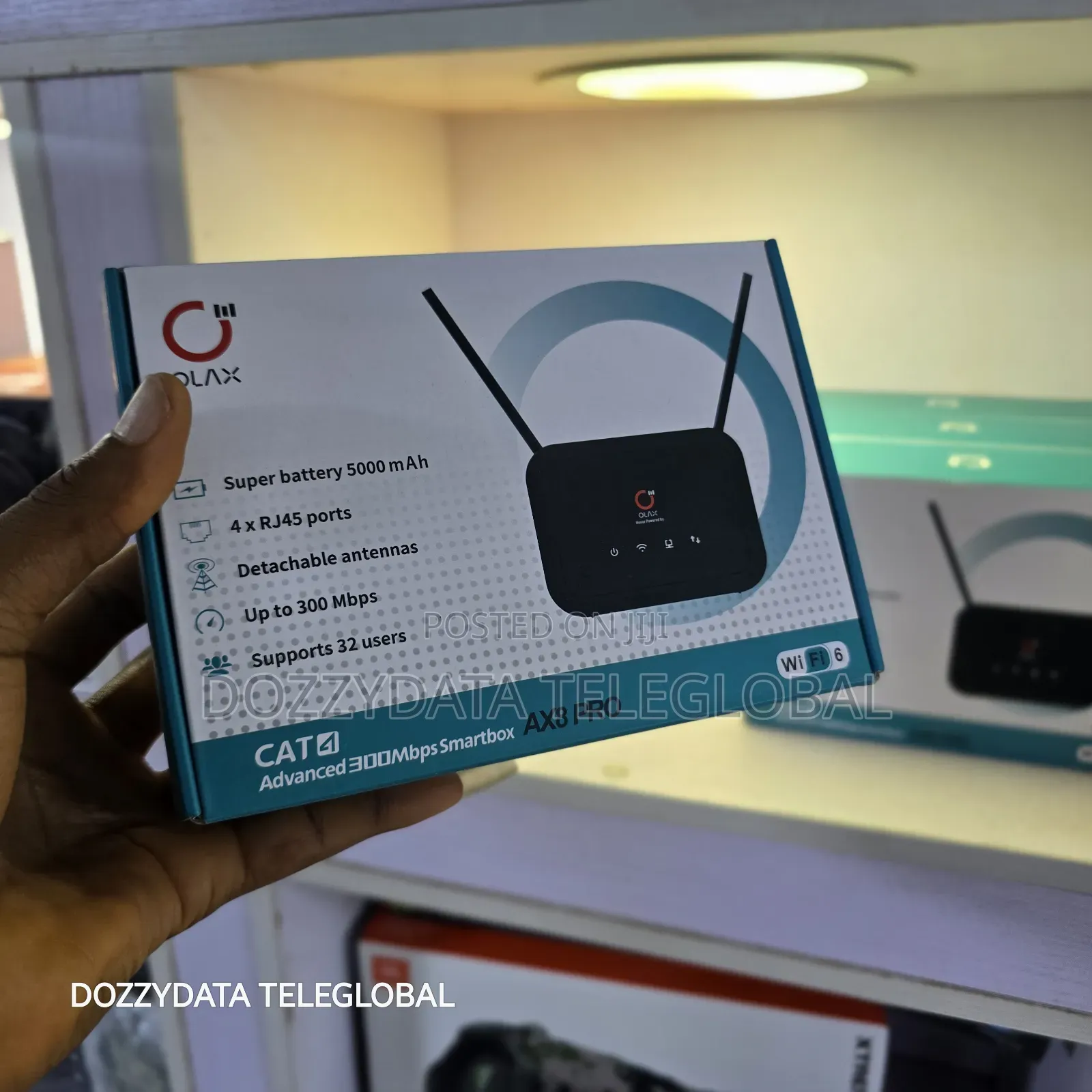 Olax Ax8 Pro 4g Lte Wi-Fi 6 Cpe Router