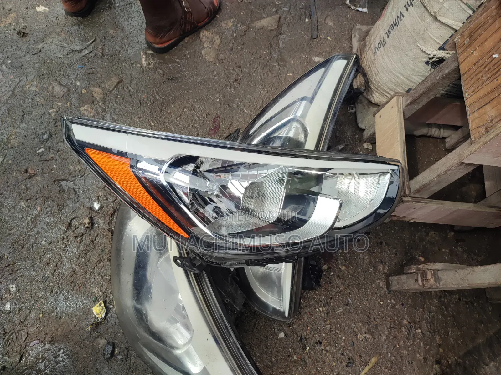 Set Head Lamp Hyundai Elantra 2012/13
