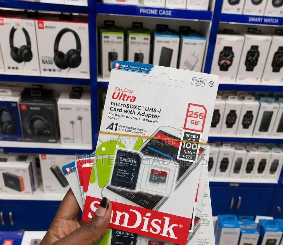 Sandisk Ultra Microsdxc Uhs-I 256gb