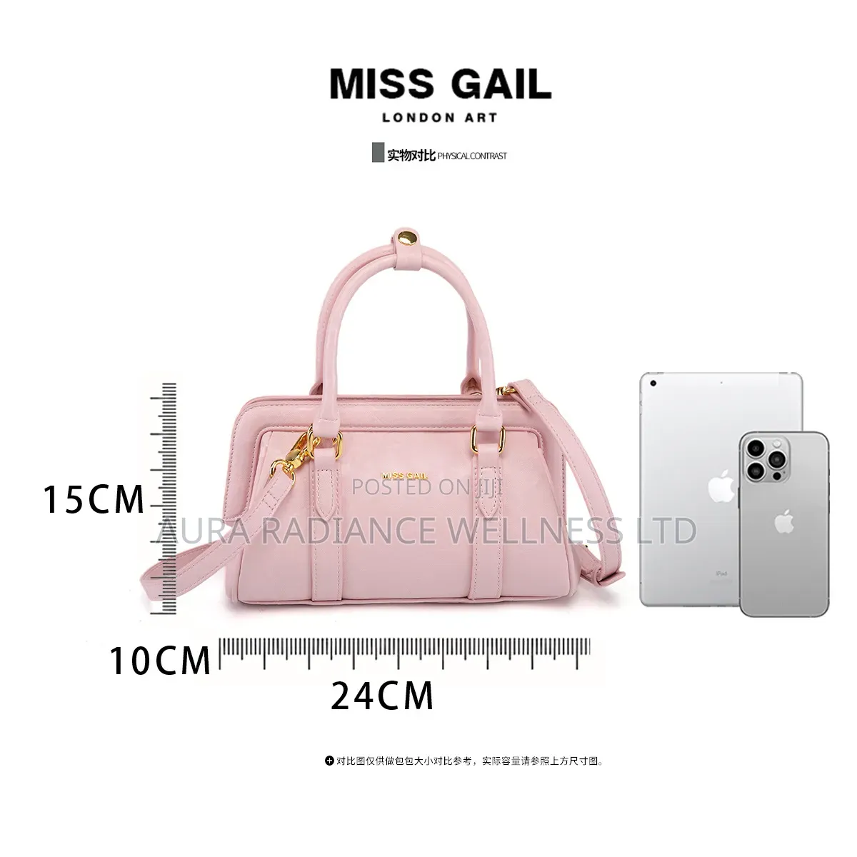 Miss Gail London Art Handbag