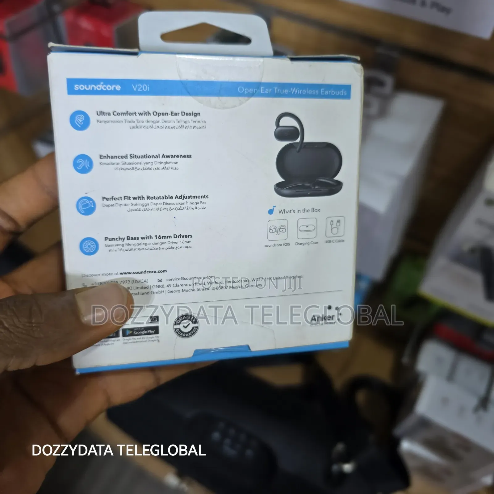 Soundcore V20i Open-Ear Headphones by Anker