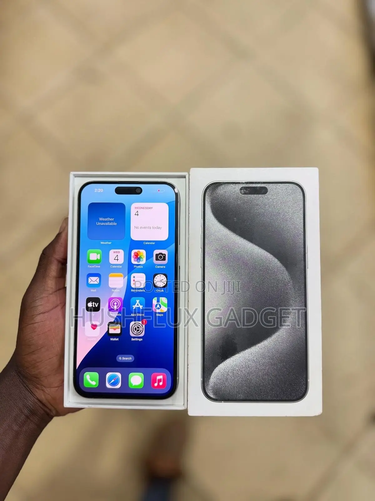 New Apple iPhone 15 Pro Max 256 GB White