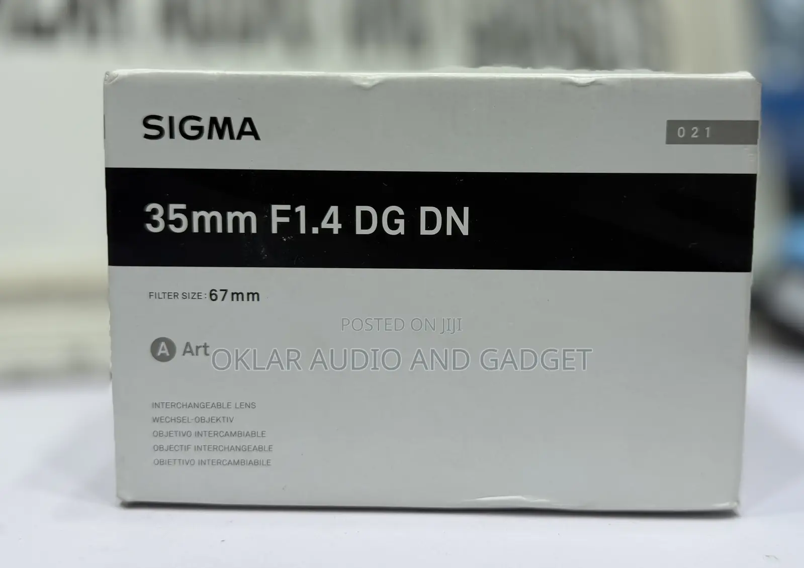 Sigma 35mm F1.4 Dg Dn Art Lens (Brand New)