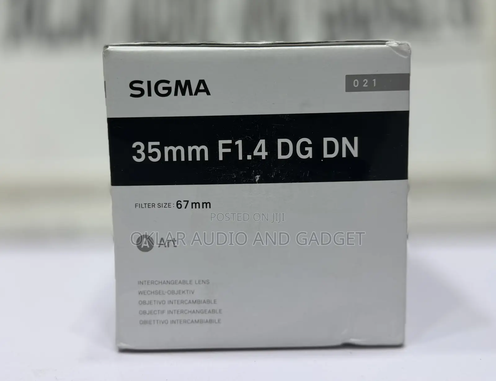 Sigma 35mm F1.4 Dg Dn Art Lens (Brand New)