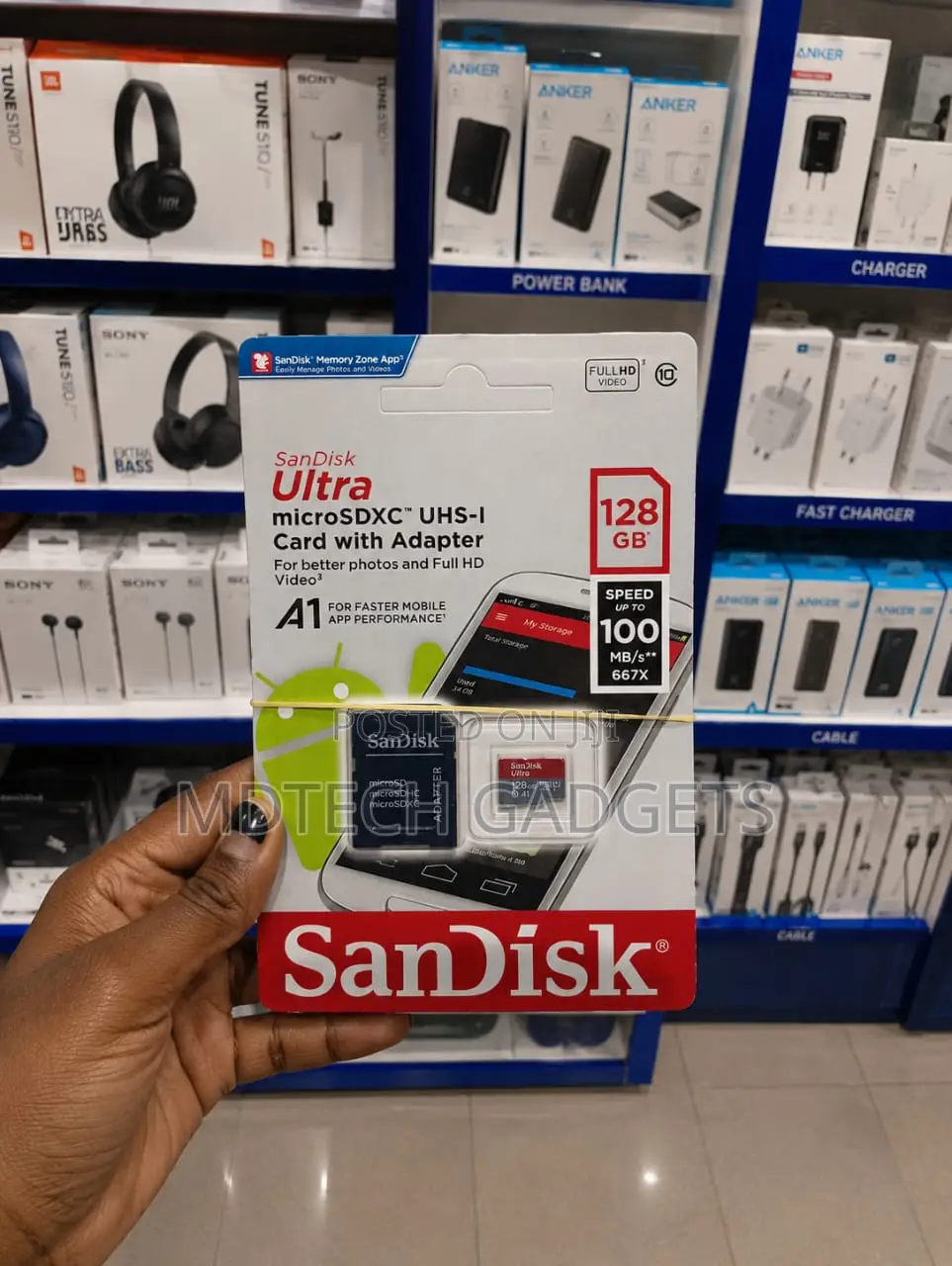 Sandisk Ultra Microsdxc Uhs-I 128gb