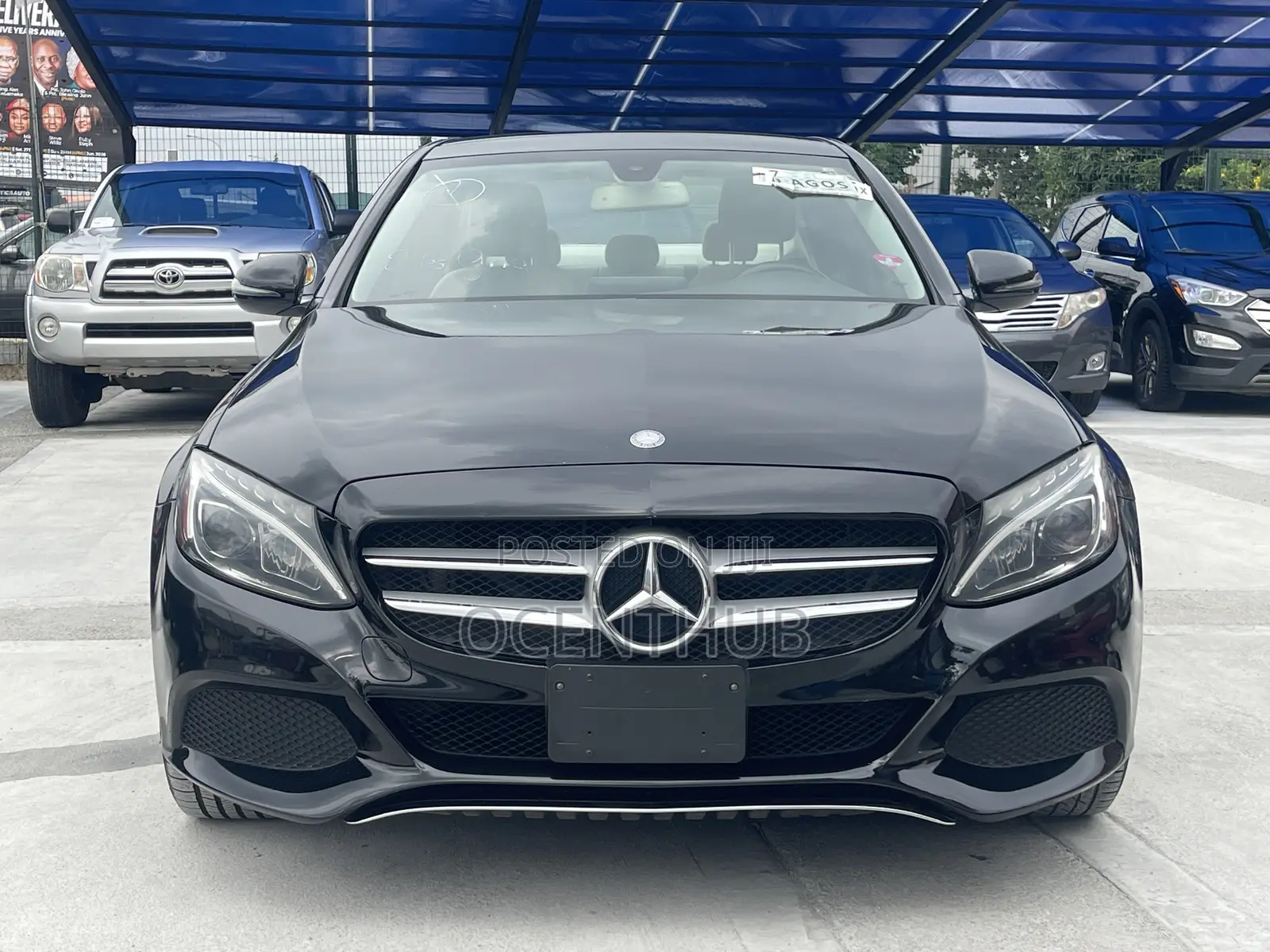 Mercedes-Benz C300 Base 4Matic Sedan AWD (2.0L 4cyl 7A) 2016 Black