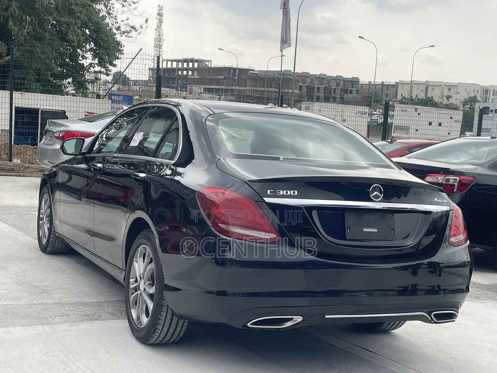 Mercedes-Benz C300 Base 4Matic Sedan AWD (2.0L 4cyl 7A) 2016 Black