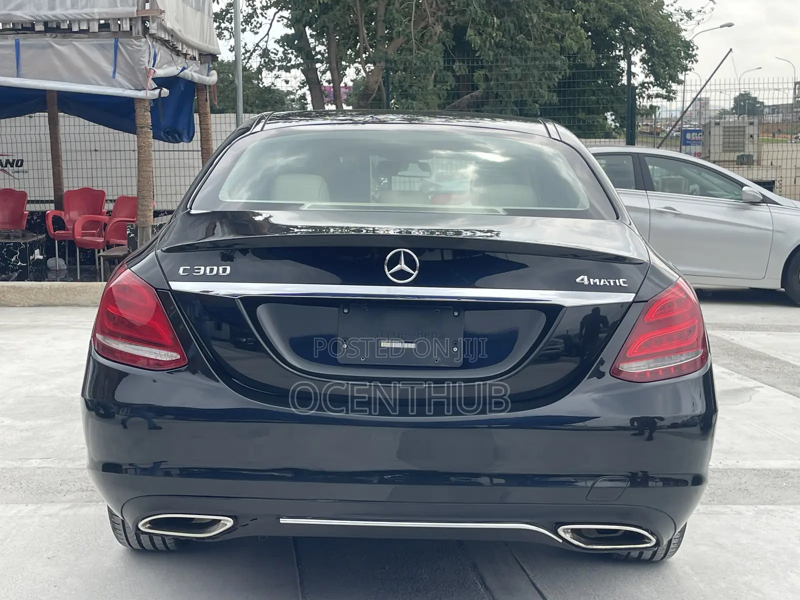 Mercedes-Benz C300 Base 4Matic Sedan AWD (2.0L 4cyl 7A) 2016 Black