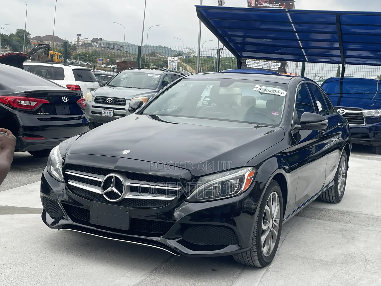 Mercedes-Benz C300 Base 4Matic Sedan AWD (2.0L 4cyl 7A) 2016 Black