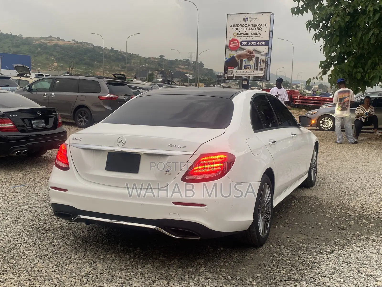 Mercedes-Benz E450 2019 White