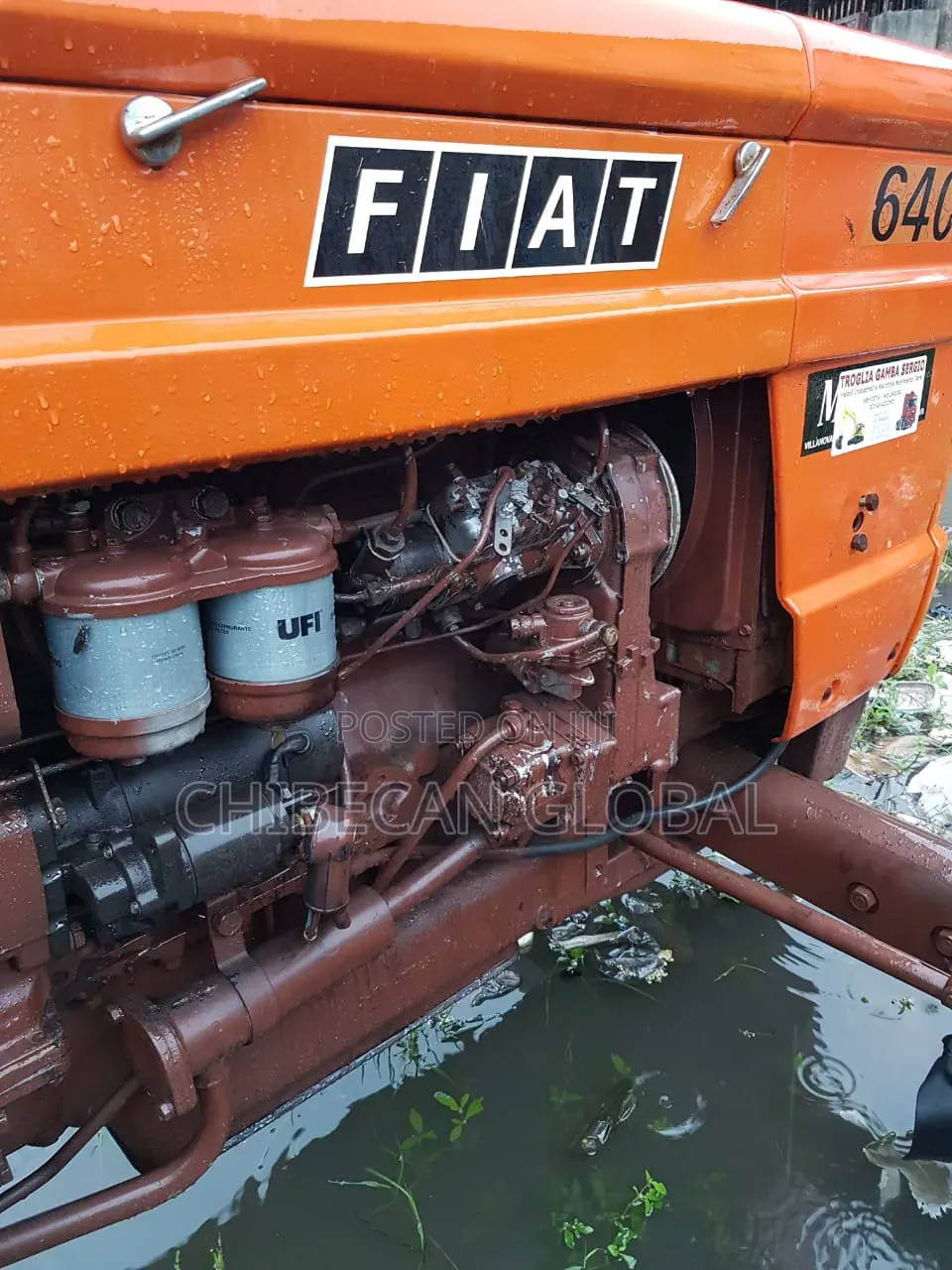 Fiat 640 Tractor With 64 Horsepower (Hp) (Foreign Used)