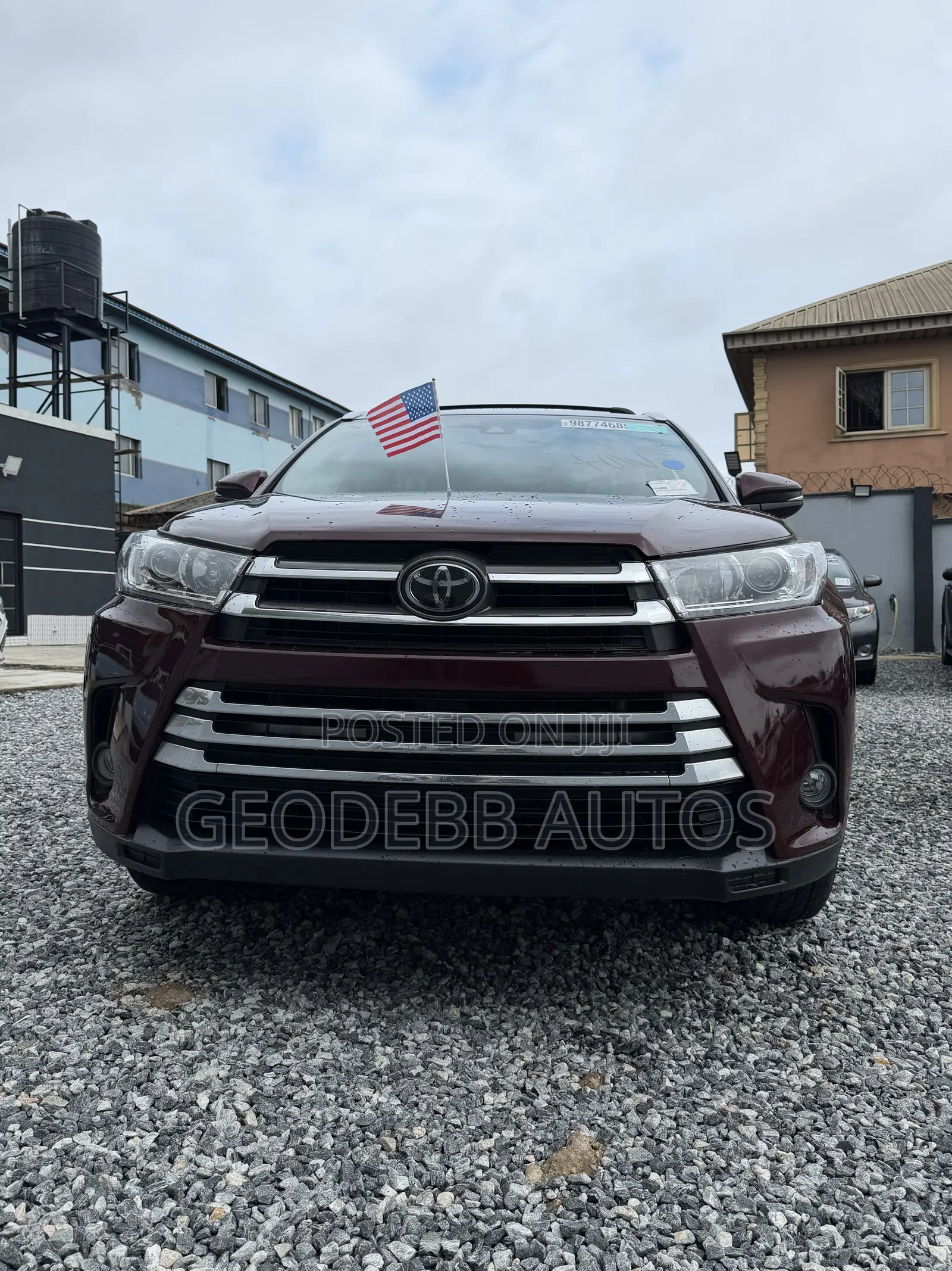 Toyota Highlander Limited 2019 Burgundy