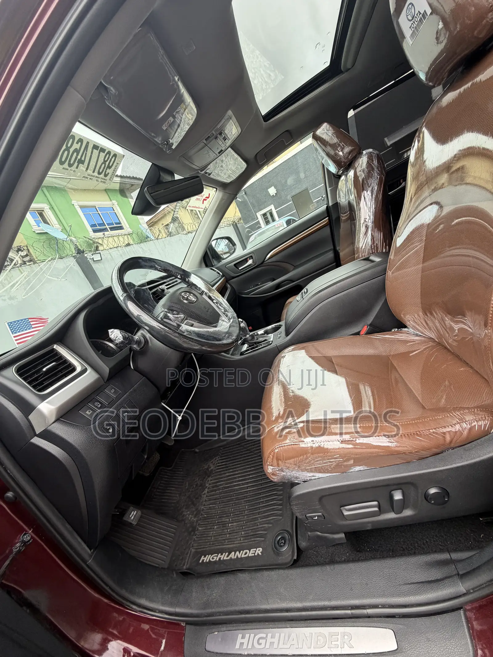 Toyota Highlander Limited 2019 Burgundy