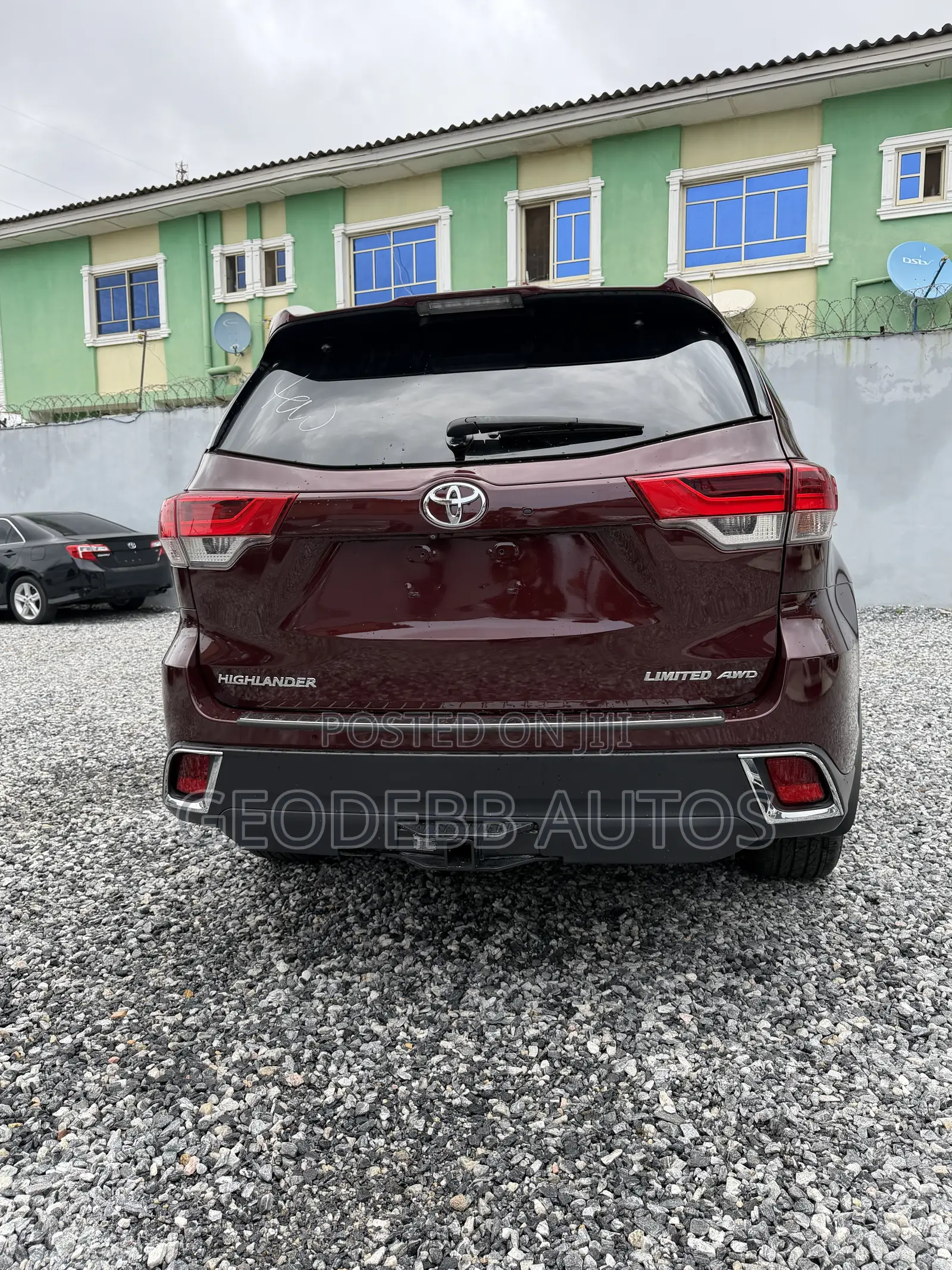 Toyota Highlander Limited 2019 Burgundy