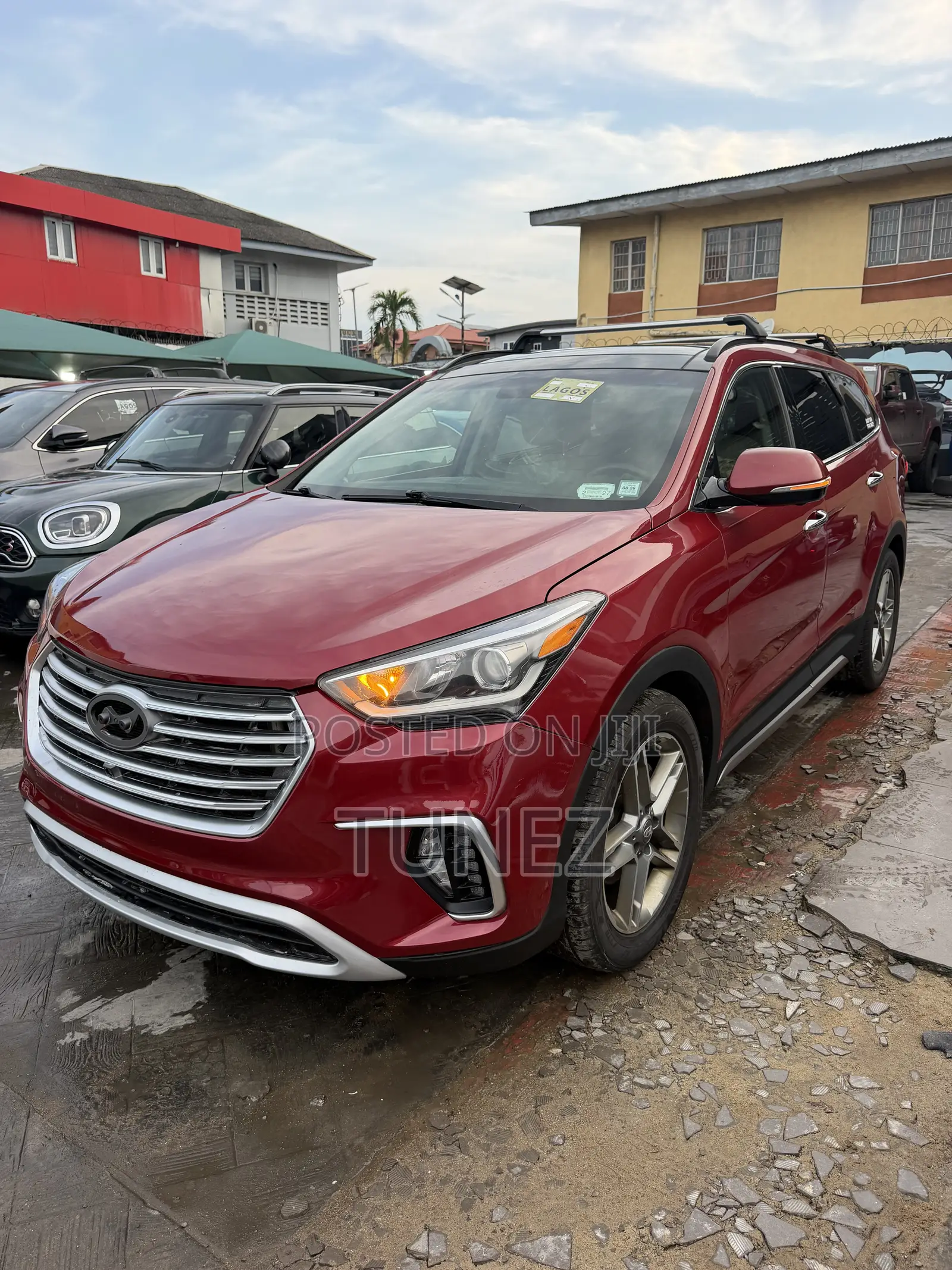 Hyundai Santa Fe Limited Ultimate AWD 2017 Red