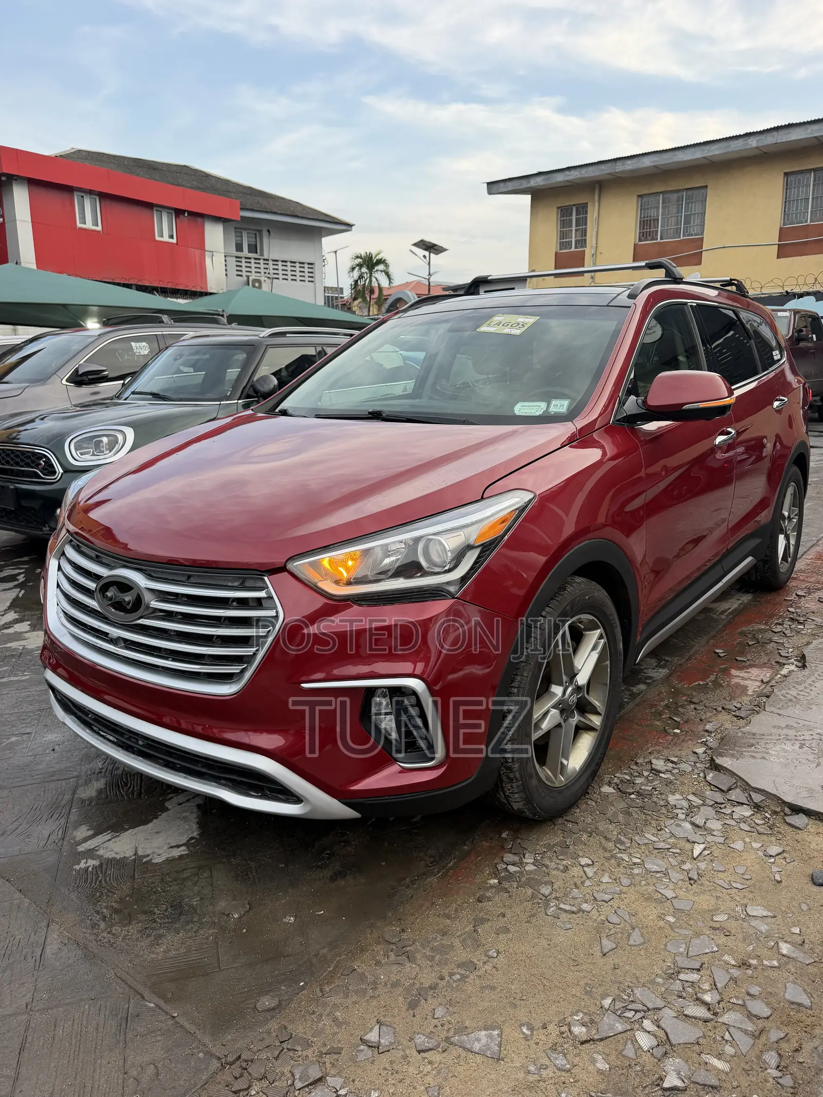 Hyundai Santa Fe Limited Ultimate AWD 2017 Red