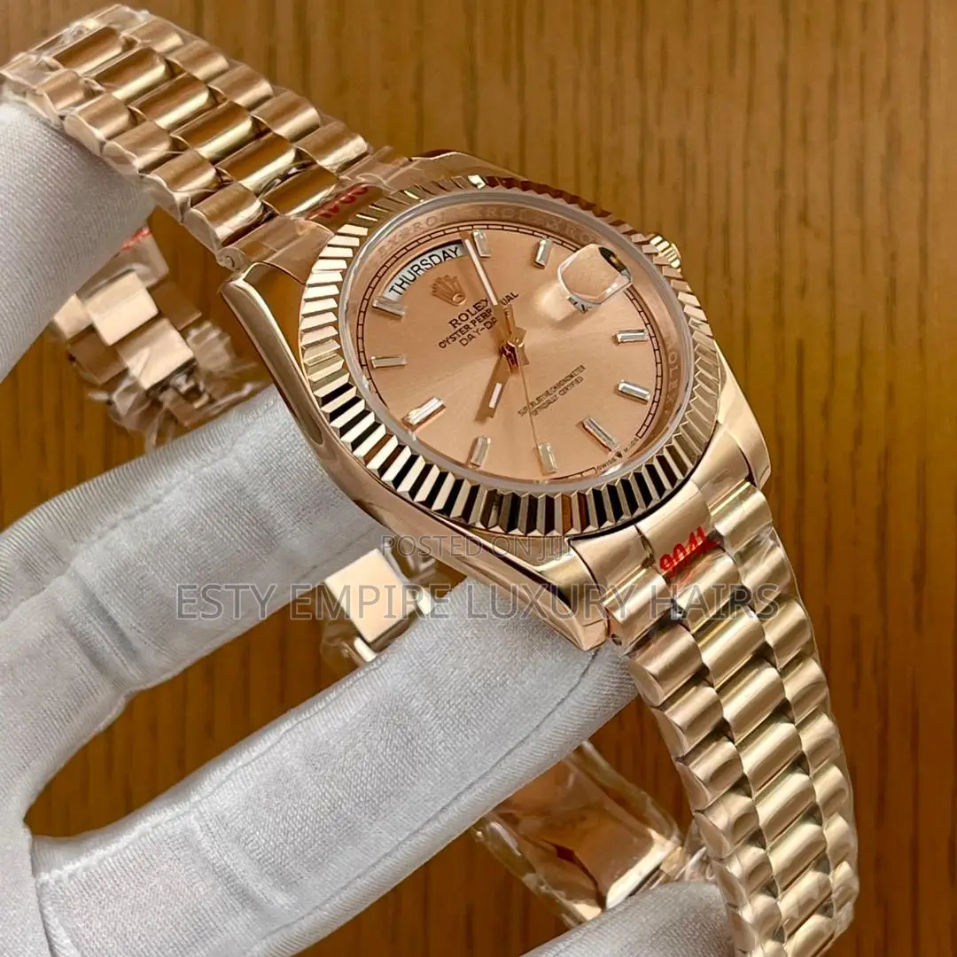 Rolex Quality Luxury Men Chain Wristwatch