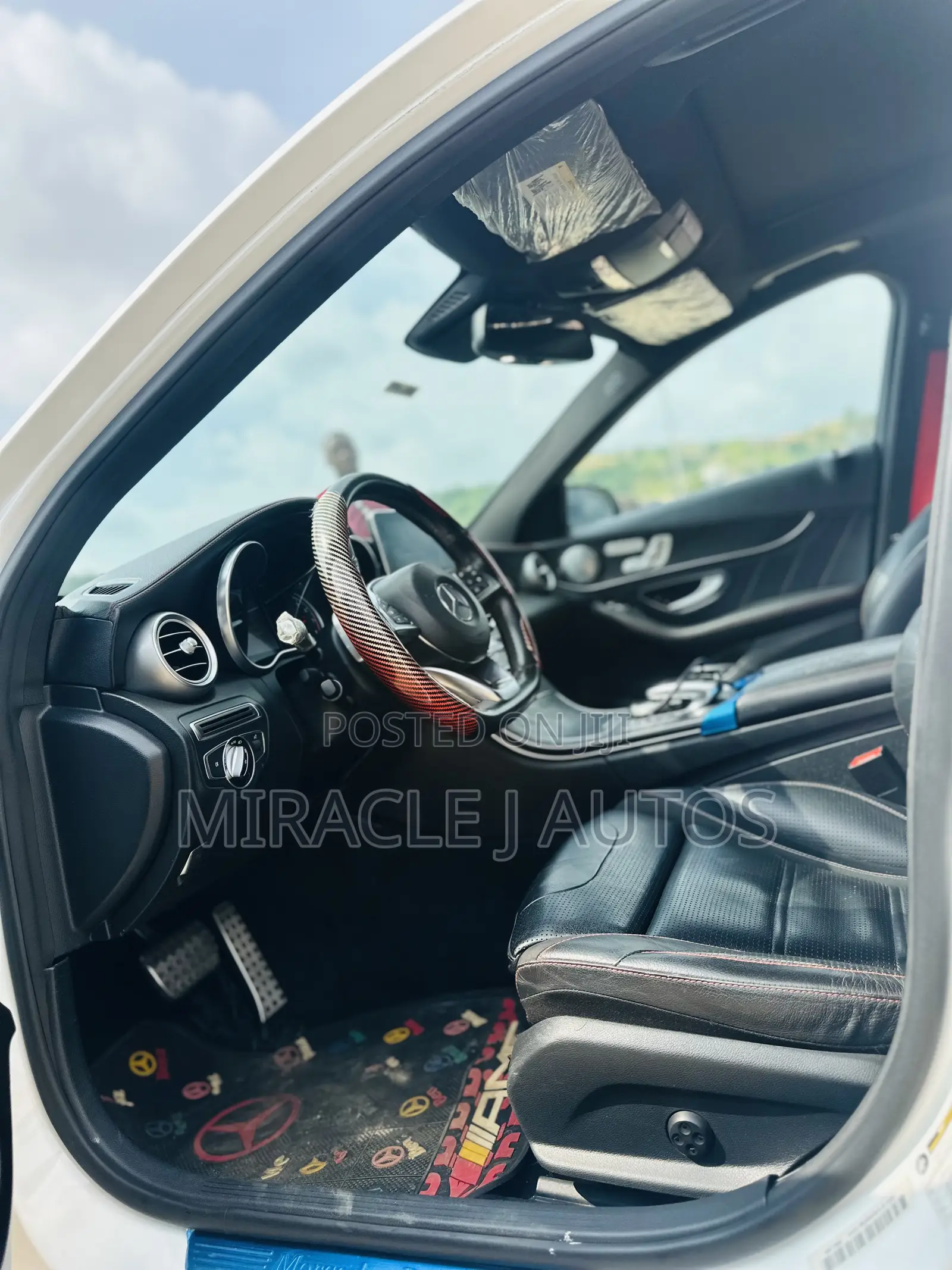 Mercedes-Benz C-Class C 450 AMG 4MATIC (S205) 2016 White