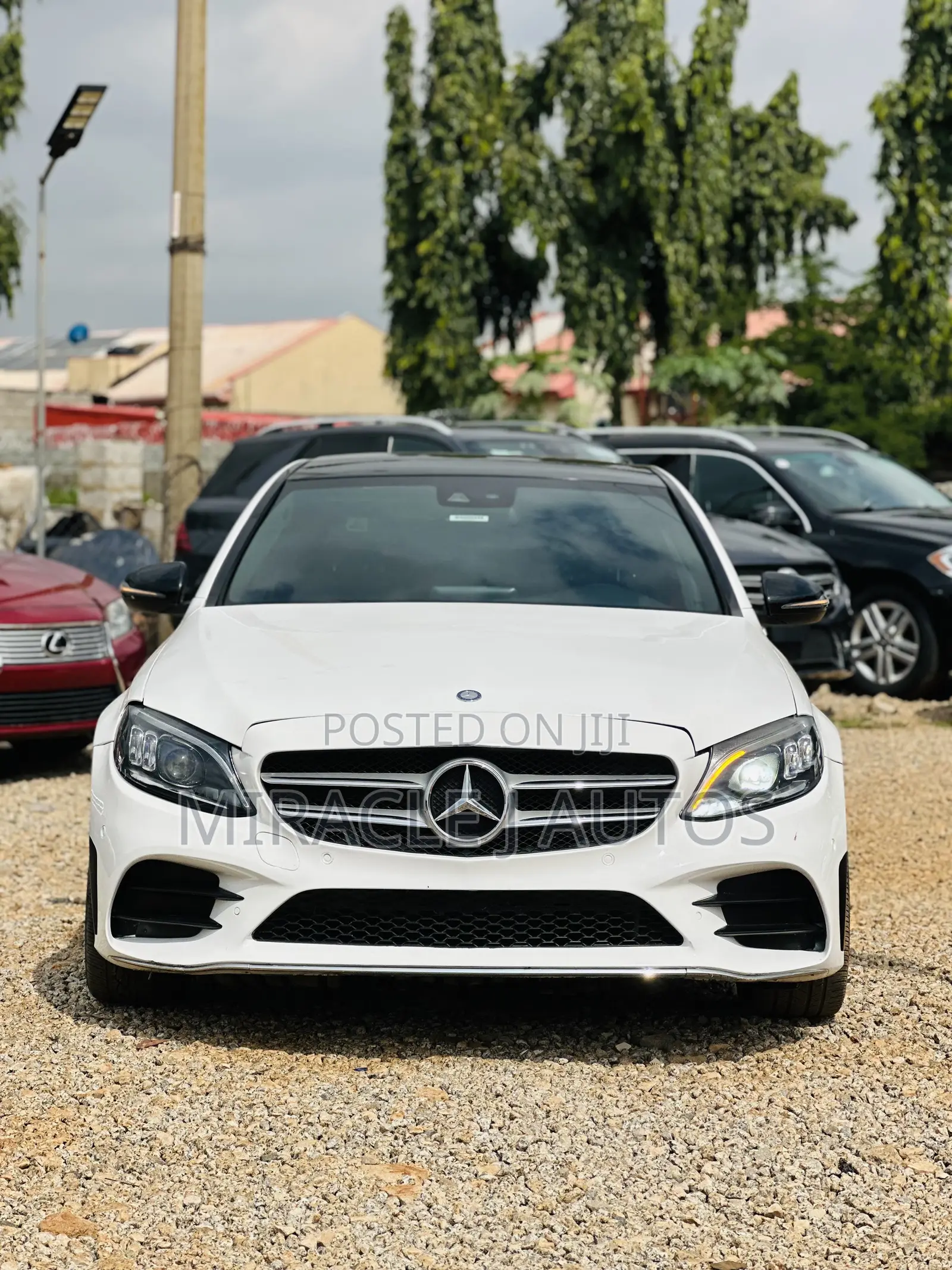 Mercedes-Benz C-Class C 450 AMG 4MATIC (S205) 2016 White