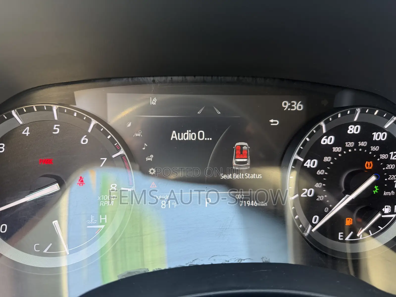 Toyota Highlander XLE 2021 Blue