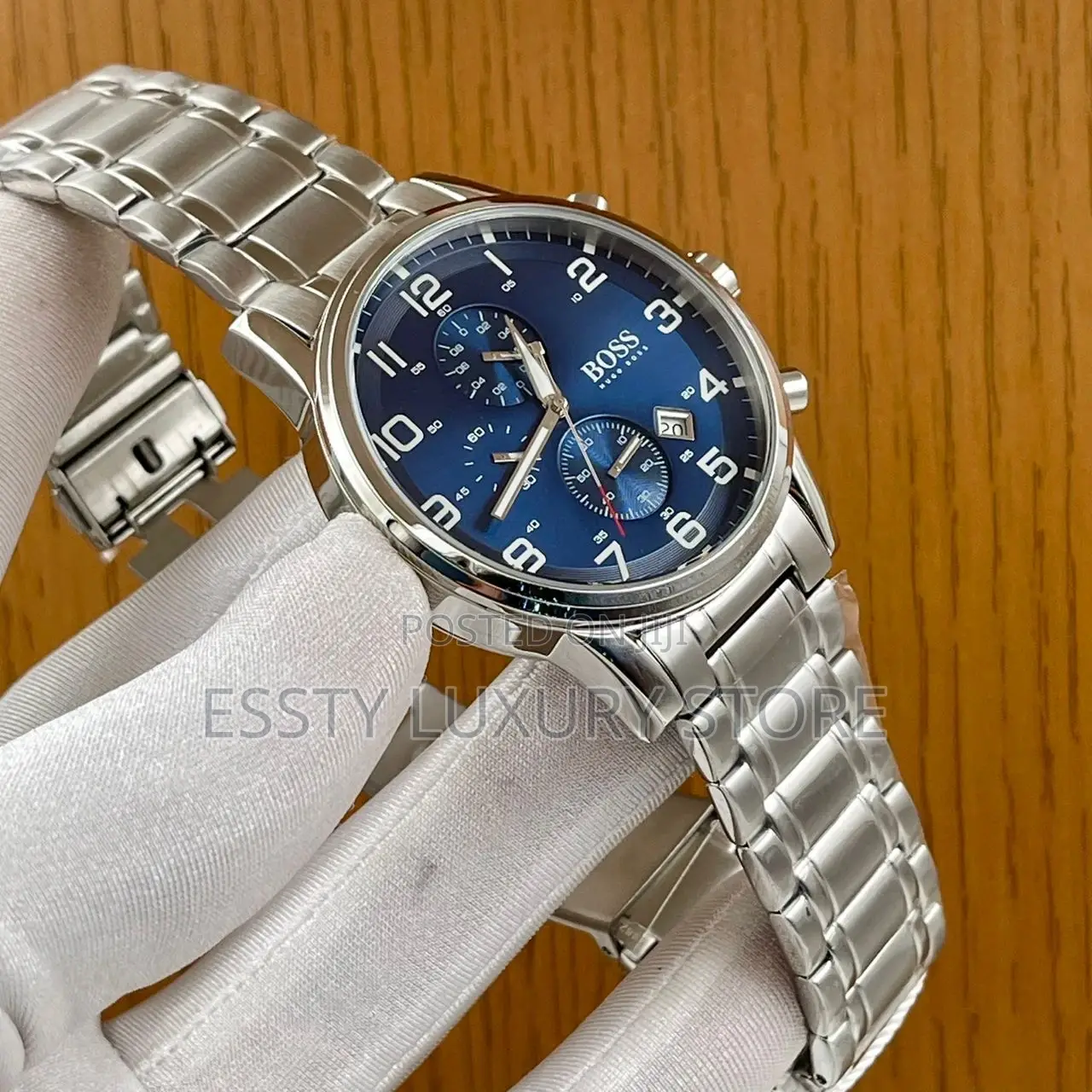 Automatic Boss Quality Luxury Men Chain Wristwatch