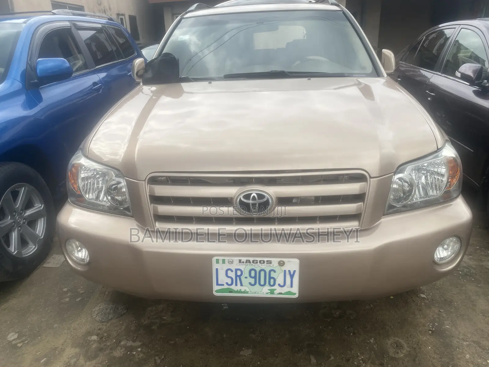 Toyota Highlander Limited V6 4x4 2006 Gold