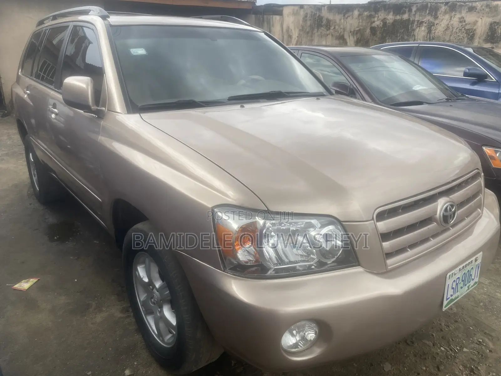 Toyota Highlander Limited V6 4x4 2006 Gold
