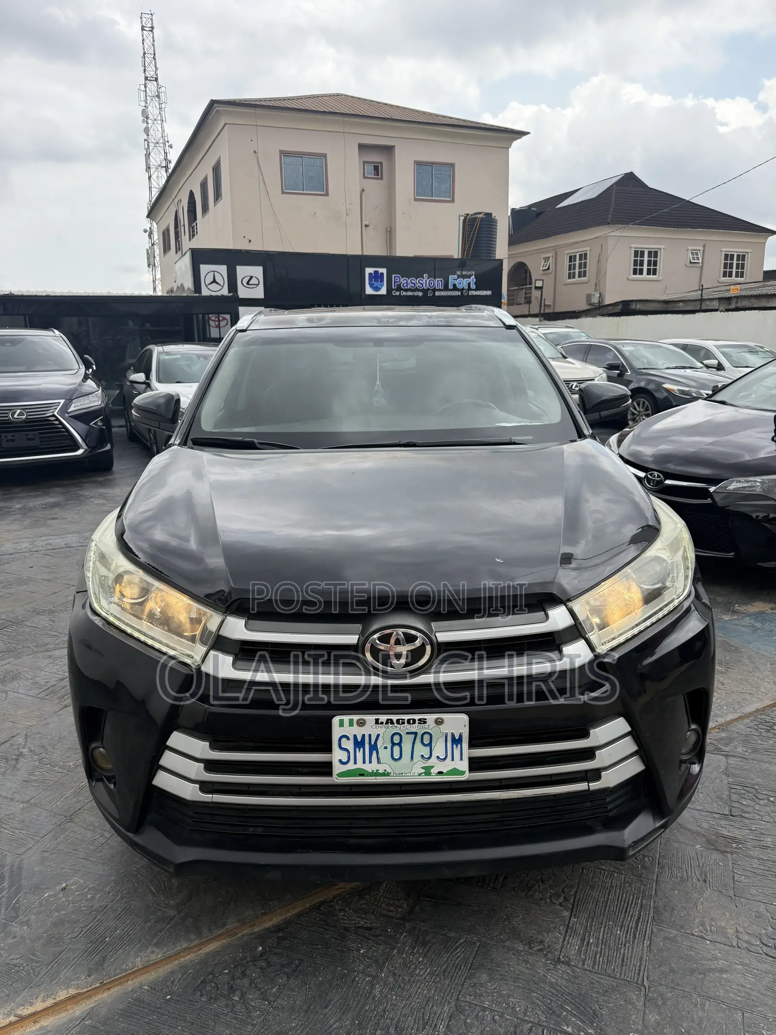 Toyota Highlander Limited 4dr SUV AWD (3.5L 6cyl 6A) 2015 Black