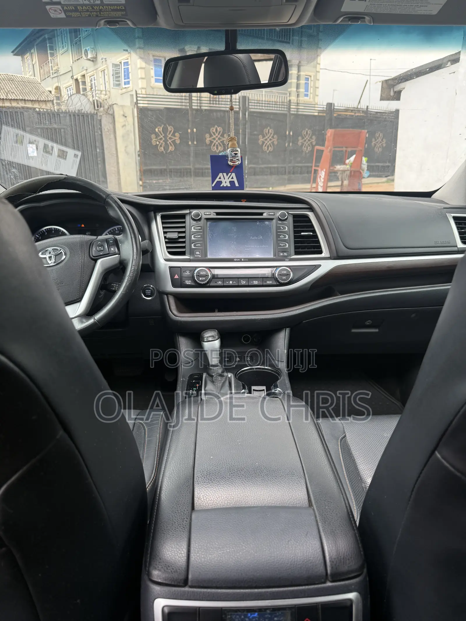Toyota Highlander Limited 4dr SUV AWD (3.5L 6cyl 6A) 2015 Black