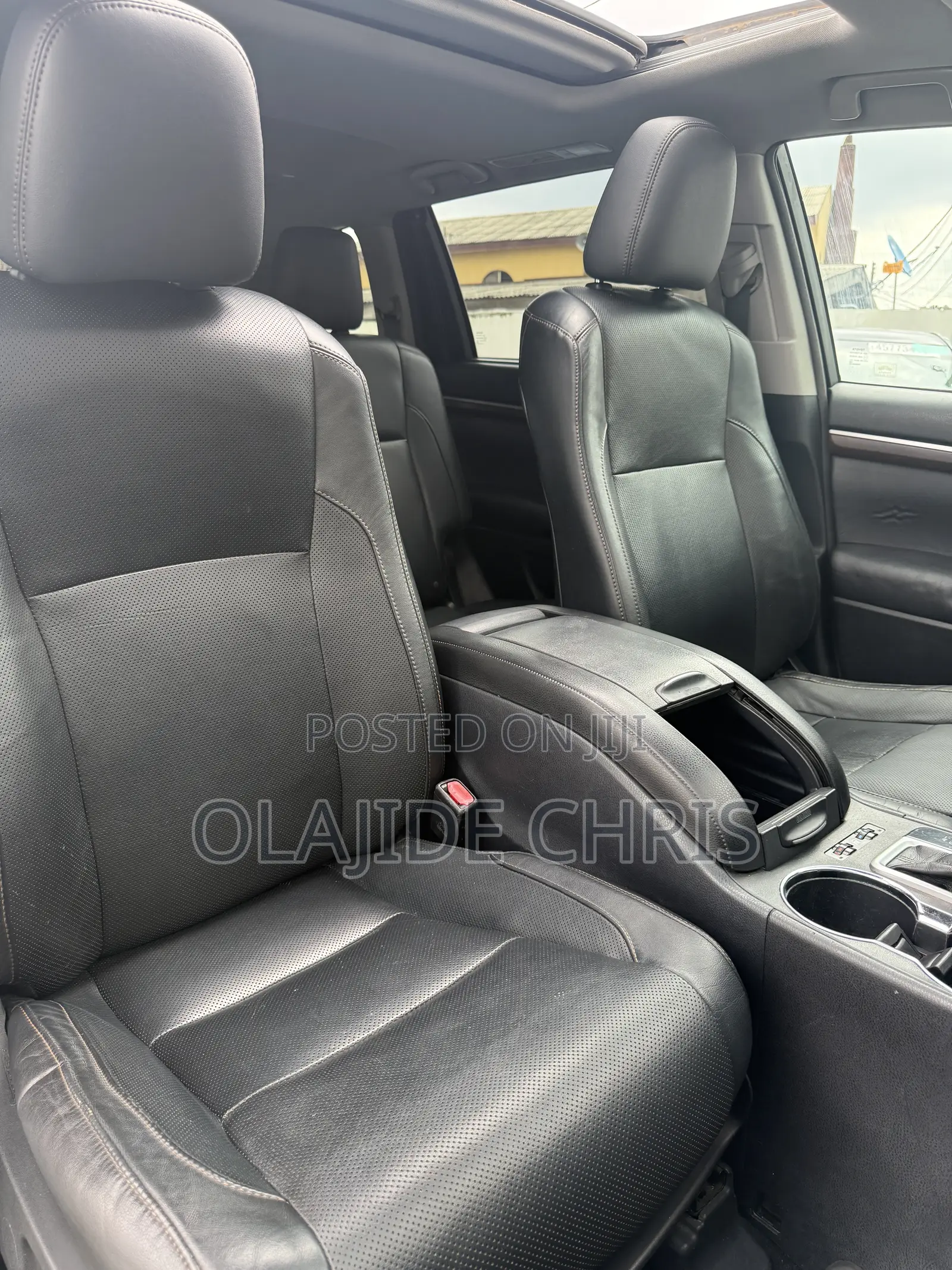 Toyota Highlander Limited 4dr SUV AWD (3.5L 6cyl 6A) 2015 Black